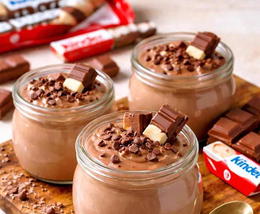 Crèmes dessert Kinder Bueno